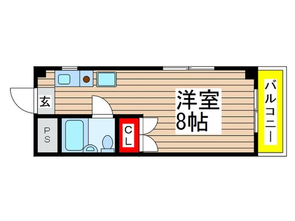 アイエムハイツ鬼高の物件間取画像